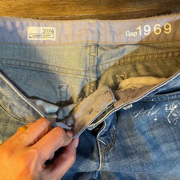 GAP SKINNY JEANS 27/4 - Picture 5 of 7